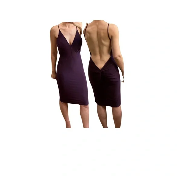 open lace back dress Nova Tie Back Dress in Cobalt main image 1